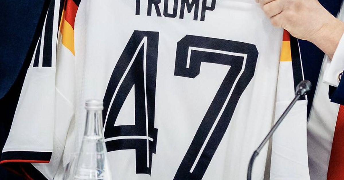 Фридрих Мерц Дональд Трампқа Германия құрамасының 47-ші нөмірлі жейдесін сыйға тартты