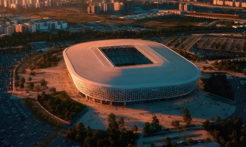 Қазақстанда 45 мың көрерменге арналған жаңа стадионның видеопрезентациясы көрсетілді